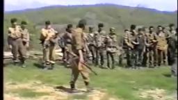 Armenian soldiers doing Sieg Heil salute