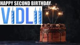 Happy Second Birthday VidLii!