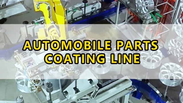 Fully Automatic Automobile Wheel Hub Powder Coating Line