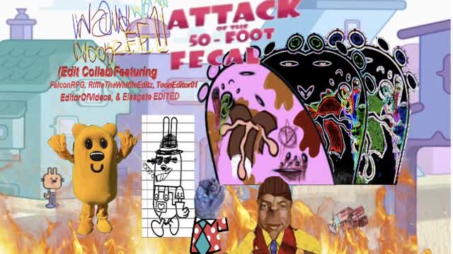 Wow Wow Wubbzy - Attack Of The 50 Foot Fecal (Full Edit Collab)