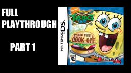 SpongeBob vs. The Big One: Beach Party Cook-Off | Full Playthrough (Part 1)