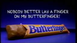 The Simpsons Butterfinger Chocolate Candy Bar TV Commercial