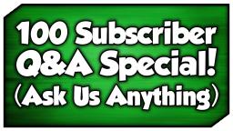 100 Subscriber Q&A Special! (Ask Us ANYTHING)
