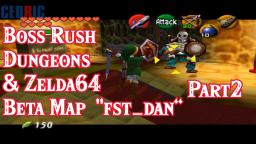 [Nintendo Archive] Zelda Ocarina of Time Boss Rush Dungeons and Zelda64 Beta Map fst dan Part2