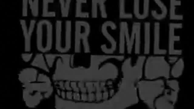 B---- Never lose your smile ( white power )