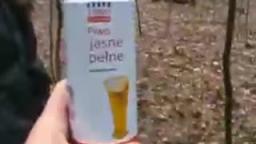 PYTP Piwo z Tesco recenzuje degustator chui w lesie