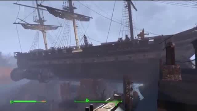 Letting the USS Constitution fly - Fallout 4