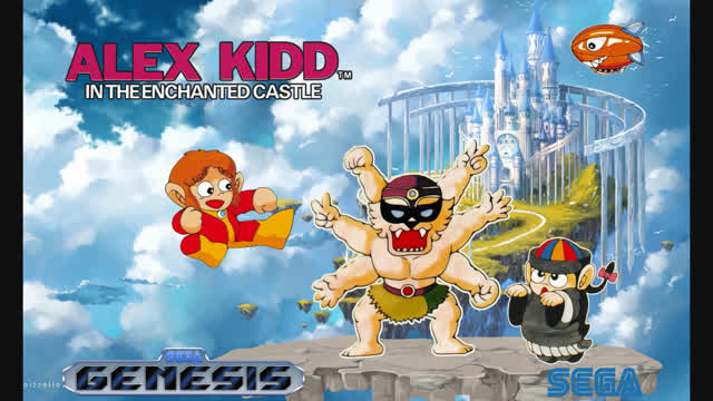 Alex Kidd in the Enchanted Castle (Sega Genesis) Original Soundtrack - Sky Castle Level