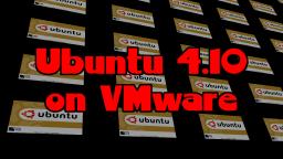 Installing Ubuntu 4.10 on VMware