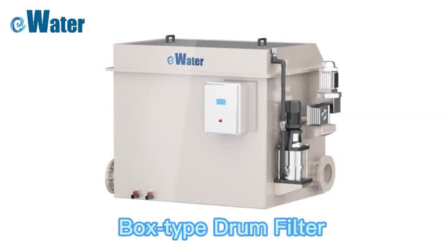 Box-type drum filter