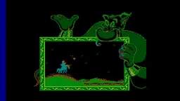 Forcing Aladdin to run as a Sega Master System game