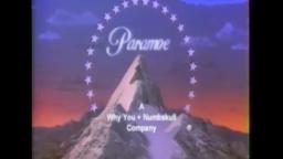Paramount Vhs logo Gulf Western (1988, videotaped)