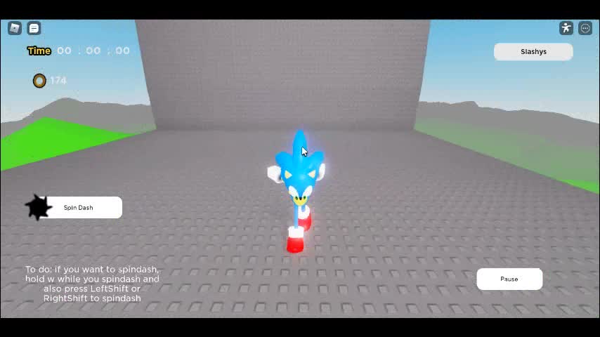 my sonic game in roblox