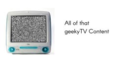 The geekyTV Channel Commercial