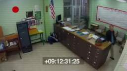 staged school shooting footage