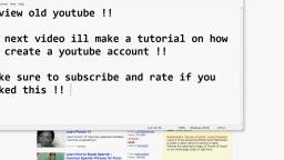 viewing old youtube hack