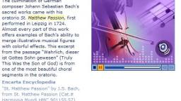 Johann Sebastian Bach - Chorus 63b - Wahrlich, dieser ist Gottes Sohn gewesen