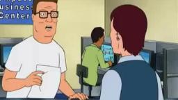 For when someone posts a compressed image / Hank Hill on JPEG
