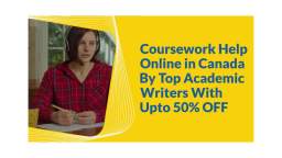 Get Top-Quality Coursework Help Online in Canada by Expert Writers - Up to 50% OFF