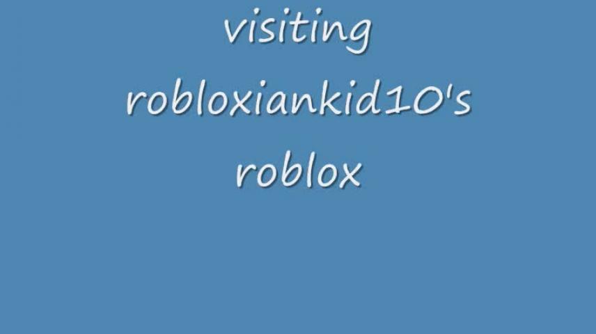 Roblox Visiting Someone S Roblox Profile Vidlii