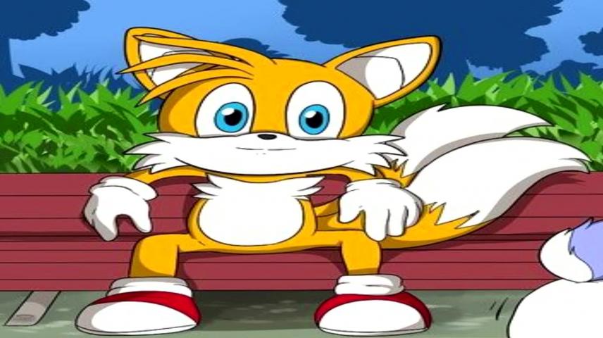 Tails Sitting On A Bench Vidlii - tails sitting on a bench vidlii...