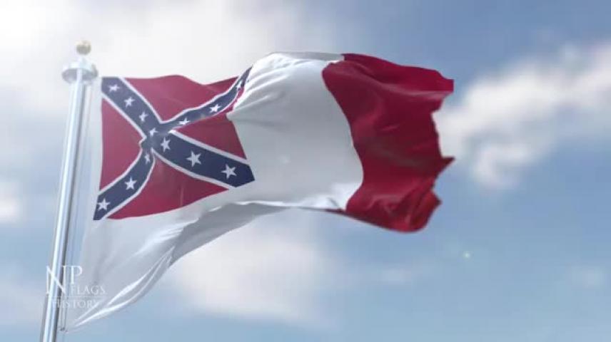 The National Flag Of The Confederate States Of America 1863 1865
