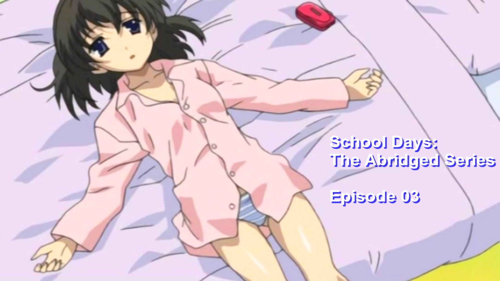 School Days The Abridged Series Episode 3