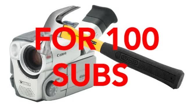 Bored Smashing - Camcorder! (100 Subscriber Special!)