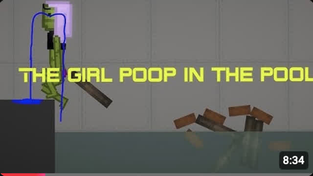 SKMP movie The girl poop in the pool