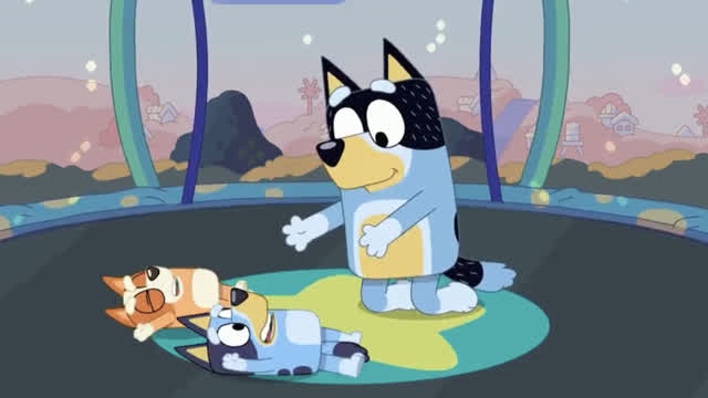 Bluey S1E33 Trampoline