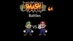 Super Smash Bros 64 Battles #105: Luigi vs Mario