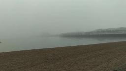 17 December 2016 Weather Share Video 2 for today down a really foggy Clacton On Sea beach Essex