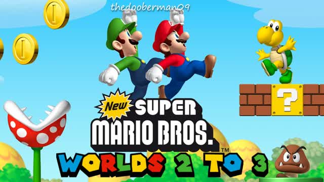New Super Mario Bros [World 2 to World 3]