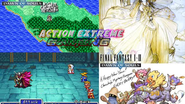 Action Extreme Gaming - Final Fantasy 1 (Game Boy Advance Version) - Light Warriors VS Garland