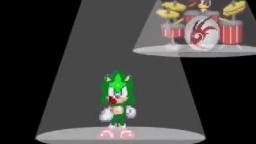 Im blue if i was green i would die (Sonic Version)