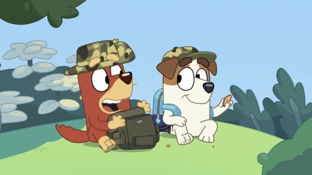 Bluey S2E16 Army