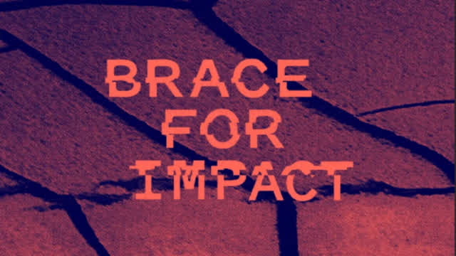 Brace for Impact. Gods wrath against man is justified. He will not overlook sin.