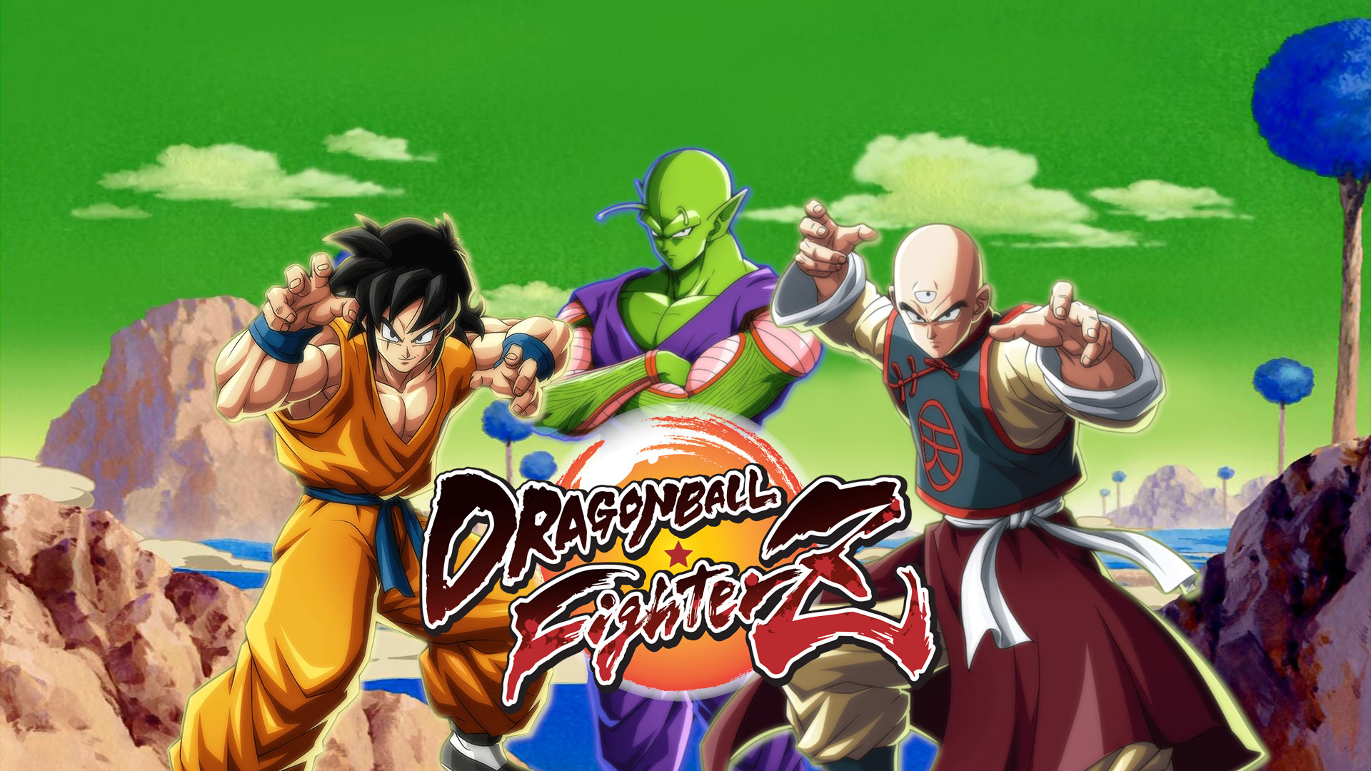 Dragon Ball FighterZ Arcade Mode Playthrough: Piccolo, Yamcha and Tien