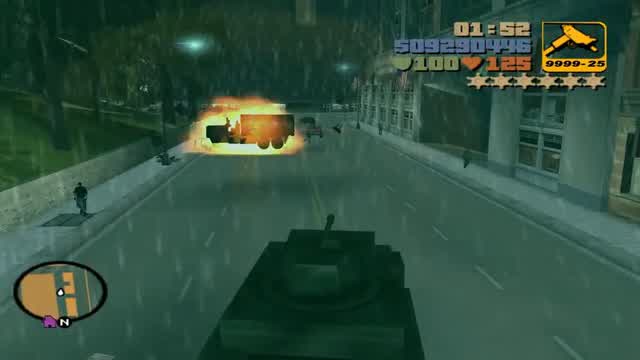 Grand Theft Auto III: 6-star rampage
