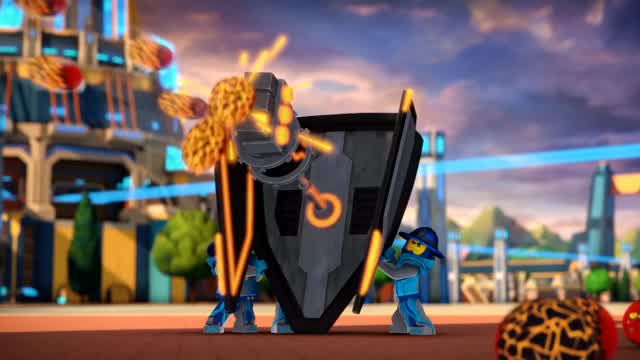 Nexo Knights - zadanie 4 Obrona