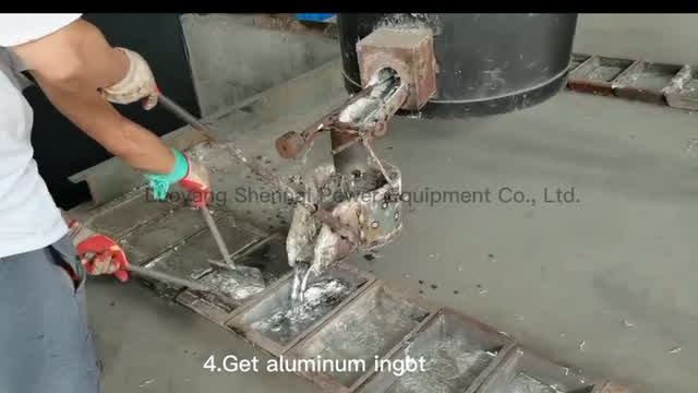 Best Price 1 Ton Aluminum Ingot Industrial Induction Melting Furnace