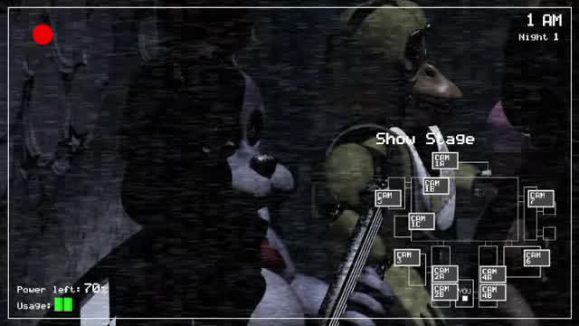 Let's Play Five Nights At Freddy's Part 1