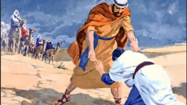 Genesis Chapter 33. Jacob sees Esau after 20 years apart. (SCRIPTURE)