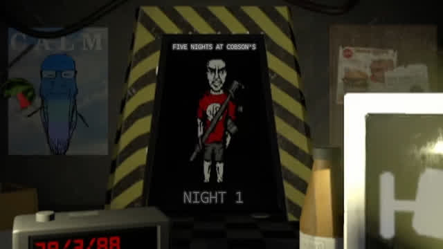 Five Nights at Cobson (Night 1 Gameplay)