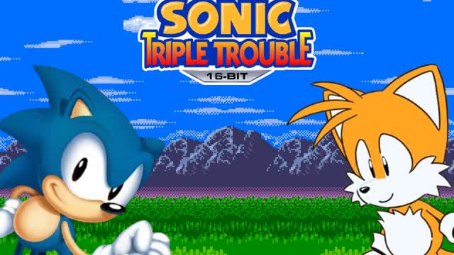 Sonic Triple Trouble 16-Bit Demo Gameplay