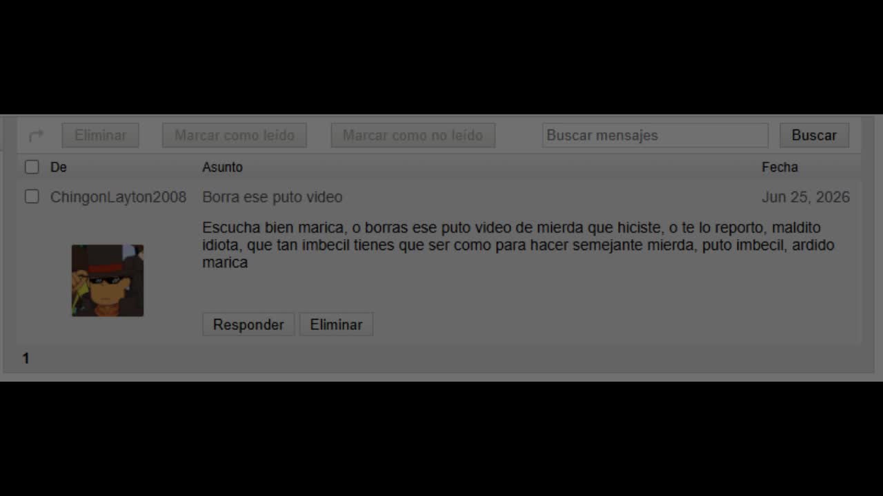 El ardido ha respondido -_-