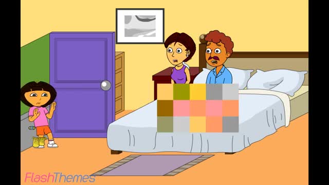 Dora disturbs her parent's privacy/Grounded (13+)