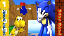 NIcht vorhandene Skills und unfaire Stellen || Lets Play Super Sonic 64 Star Road #1