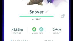 Pokémon GO-Shadow Snover