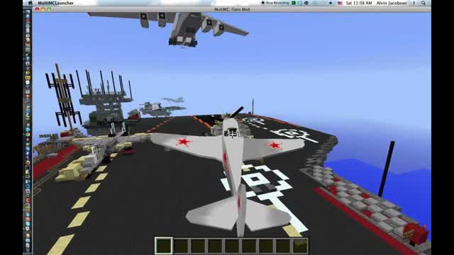 Minecraft: Submarine plane